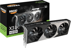 Inno3d כרטיס מסך Inno3D GeForce RTX 5070 Ti X3 OC N507T3-16D7X-176068N