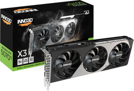 Inno3d כרטיס מסך Inno3D GeForce RTX 5070 Ti X3 N507T3-16D7-176068N