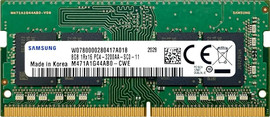 SAMSUNG זיכרון למחשב נייד Samsung 8GB DDR4 3200MT/s SODIMM