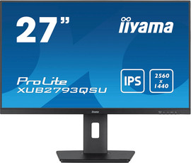Iiyama מסך מחשב IIYAMA ProLite XUB2793QSU-B7 בגודל 27 אינץ' בצבע שחור