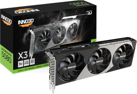 Inno3d כרטיס מסך Inno3D GeForce RTX 5080 X3 16GB N50803-16D7-176068N
