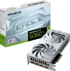 Gigabyte כרטיס מסך Gigabyte GeForce RTX 5060 Ti EAGLE OC GV-N506TEAGLEOC ICE-8GD