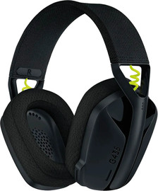LOGITECH אוזניות קשת אלחוטיות לגיימינג Logitech G435 Lightspeed בצבע שחור