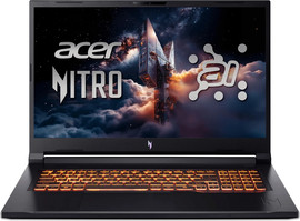 Acer מחשב נייד Acer Nitro V17 AI Ryzen 5 340 בצבע שחור NH.QWKEC.001