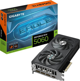 Gigabyte כרטיס מסך Gigabyte GeForce RTX 5060 EAGLE OC 8G GV-N5060EAGLE OC-8GD