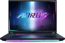 Gigabyte מחשב נייד Gigabyte AORUS MASTER 16 AM6H BYH Ultra 9 275HX 32GB 1TB RTX5080 בצבע שחור