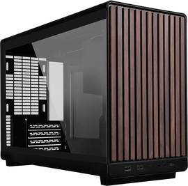 Lian-li מארז מחשב Lian-Li A3 Wood and Glass Edition בצבע שחור