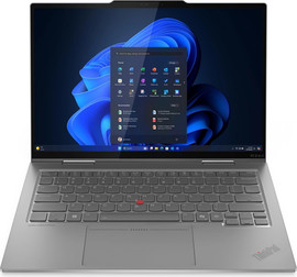 Lenovo מחשב נייד עם מסך מגע Lenovo ThinkPad X1 2-in-1 Gen 10 Aura Edition 21Q00085IV בצבע אפור