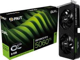 Palit כרטיס מסך Palit GeForce RTX 5060 Ti Dual OC 8GB