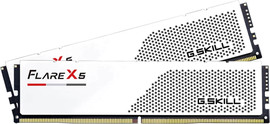 G.skill זיכרון G.Skill Flare X5 DDR5 32GB (2x16GB) 6000 CL28 בצבע לבן