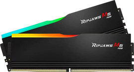 G.skill זיכרון G.Skill Ripjaws M5 RGB DDR5 64GB (2x32GB) 6000 CL32 בצבע שחור