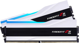 G.skill זיכרון G.Skill Trident Z5 RGB DDR5 32GB (2x16GB) 6400 CL30 בצבע לבן