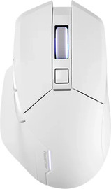 Powercolor עכבר גיימינג אלחוטי PowerColor ALPHYN AM10 בצבע לבן