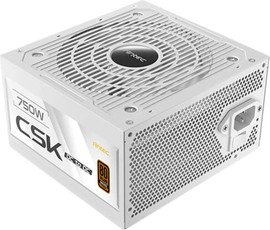 Antec ספק כוח Antec CSK750DC 750W 80+ Bronze בצבע לבן