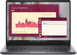 Dell מחשב נייד Dell Pro 14 PC14250 PC14250-7478 בצבע שחור