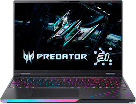 Acer מחשב נייד Acer Predator Helios 16 U9-275HX NH.QW0EC.002 בצבע שחור
