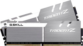G.skill זיכרון G.Skill Trident Z DDR4 32GB (2x16GB) 3200 CL16 בצבע כסוף