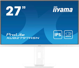 Iiyama מסך מחשב IIYAMA ProLite XUB2797HSN-W2 בצבע לבן
