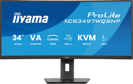 Iiyama מסך מחשב קעור IIYAMA ProLite XCB3497WQSNP-B1 בגודל 34 אינץ'