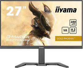 Iiyama מסך מחשב לגיימינג IIYAMA G-Master Gold Phoenix GB2795HSU-B1 בגודל 27 אינץ' בצבע שחור