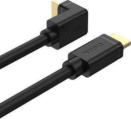 UNITEK כבל HDMI 2.0 זווית ישרה 270° באורך 3 מטר UNITEK