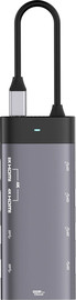 Protec PROTEC DM293 10 In 1 MST מולטיפורט - מפצל ומתאם TYPE C 314