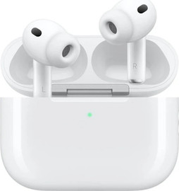 APPLE אוזניות אלחוטיות Apple AirPods Pro 3 כולל מארז עם טעינה אלחוטית MagSafe וחיבור USB-C