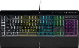 Corsair מקלדת Corsair K55 RGB Gaming Keyboard