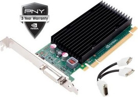 Pny כרטיס מסך PNY Quadro NVS 300 512MB PCI-E X 16 צבע שחור