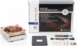 Noctua מאוורר קירור מעבד Noctua NH-L9A-AM4 בצבע חום