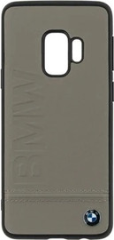 Oem מגן טלפון CG MOBILE Galaxy S9 BMW SIGNATURE עור אמיתי עם לוגו - צבע טופה