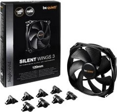 Be quiet מאוורר be quiet! Silent Wings 3 120mm PWM BL066 בצבע שחור