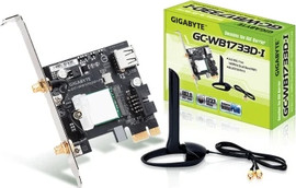 Gigabyte מתאם Gigabyte GC-WB1733D-I AC9260 PCI-E צבע שחור
