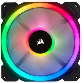 Corsair מאוורר RGB Corsair LL140 140mm CO-9050073-WW בצבע שחור