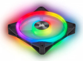 Corsair מאוורר Corsair iCUE QL140 RGB 140mm PWM 2 יחידות בצבע RGB