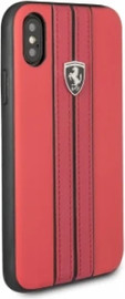 Oem CG MOBILE כיסוי קשיח מעור לאייפון XR בצבע אדום פרארי רשמי FEURHCI61REB