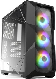 Cooler Master מארז מחשב Cooler Master MasterBox TD500 Crystal בצבע שחור