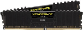 Corsair זיכרון Corsair Vengeance LPX 16GB DDR4 CL18 3600MHz בצבע שחור