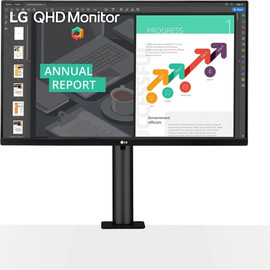 LG מסך מחשב LG 2K QHD Monitor 27" IPS 27QN880-B