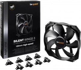 Be quiet מאוורר be quiet! Silent Wings 3 120mm High-Speed צבע שחור