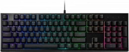 Cooler Master Cooler Master מקלדת מחשב גיימינג CoolerMaster MK110 Black RGB MK-110-KKMF1-HE