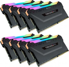 Corsair זיכרון Corsair DDR4 256G (32Gx8) 3200 Vengeance RGB PRO בצבע RGB