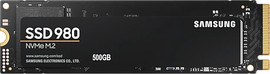 SAMSUNG כונן SSD Samsung 500GB 980 NVMe M.2 בצבע שחור