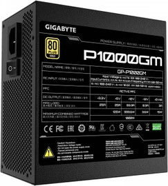 Gigabyte ספק כוח Gigabyte 1000W PFC Gold 80+ מודולרי GP-P1000GM