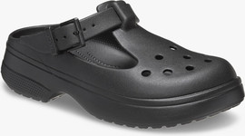 Crocs Crocs Classic Mary Jane Clog - כפכפי קרוקס לנשים מרי ג'ין בצבע שחור