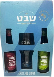 שבט מארז זוג בירה שבט + כוס ממותגת