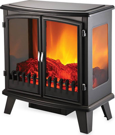 Electro Hanan קמין חימום חשמלי ענק עם דופן זכוכית 1800W - אלקטרו חנן EL-4400