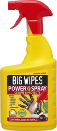 ינשוף מרקט BIG WIPES Power PRO - מסיר ביעילות לשלשת יונים ולכלוך מרכבים - 1 ליטר