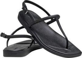Crocs Miami Thong Sandal Crocs - סנדלי אצבע קרוקס לנשים בצבע שחור