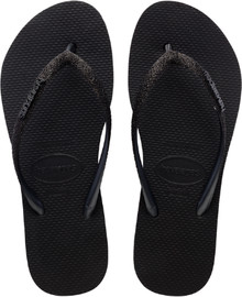 HAVAIANAS כפכפי פלטפורם ספארקל – FLATFORM SPARKLE שחור